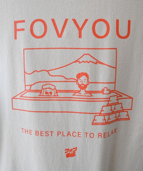 FOV(フォブ)の「FOV/フォブ FOV/フォブの湯Tシャツ(Tシャツ/カットソー・レディース・ホワイト/ベージュ系その他/ブラック・F)」の7枚目の写真