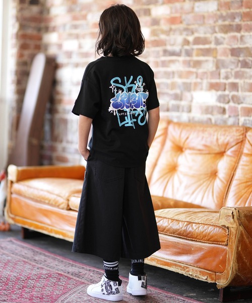 ELEMENT（エレメント）の「ELEMENT/エレメント キッズ 半袖 Tシャツ ロゴ バックプリント BG025252（Tシャツ/カットソー・キッズ・ホワイト/チャコールグレー/ブラック・130cm/140cm/150cm/160cm）」の17枚目の写真