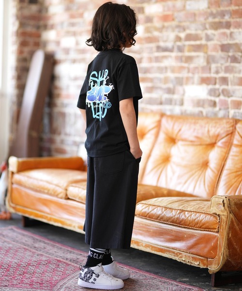 ELEMENT（エレメント）の「ELEMENT/エレメント キッズ 半袖 Tシャツ ロゴ バックプリント BG025252（Tシャツ/カットソー・キッズ・ホワイト/チャコールグレー/ブラック・130cm/140cm/150cm/160cm）」の18枚目の写真