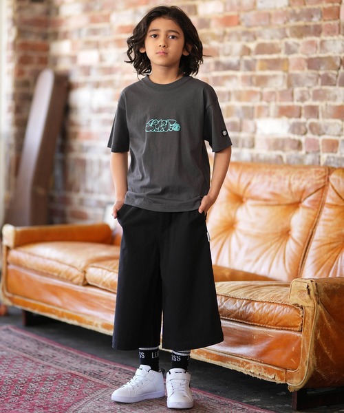 ELEMENT（エレメント）の「ELEMENT/エレメント キッズ 半袖 Tシャツ ロゴ バックプリント BG025252（Tシャツ/カットソー・キッズ・ホワイト/チャコールグレー/ブラック・130cm/140cm/150cm/160cm）」の21枚目の写真