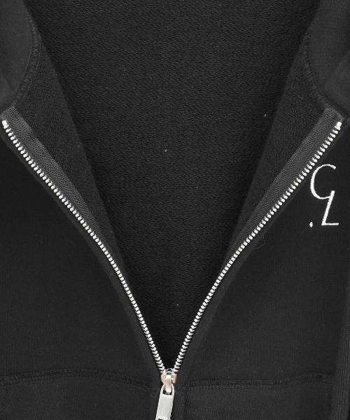 CLANE（クラネ）の「CLANE/クラネ/LOGO COMPACT ZIPUP HOODIE（パーカー・レディース・ブラック/グレー/ホワイト・1）」の15枚目の写真