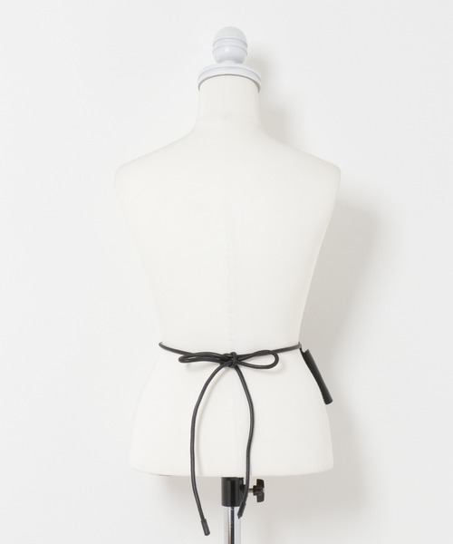 SENSE OF PLACE by URBAN RESEARCH(センスオブプレイスバイアーバンリサーチ)の「コンビカラーポーチツキベルト(ベルト・レディース・ブラック/ベージュ/ブラウン・ONE)」の22枚目の写真