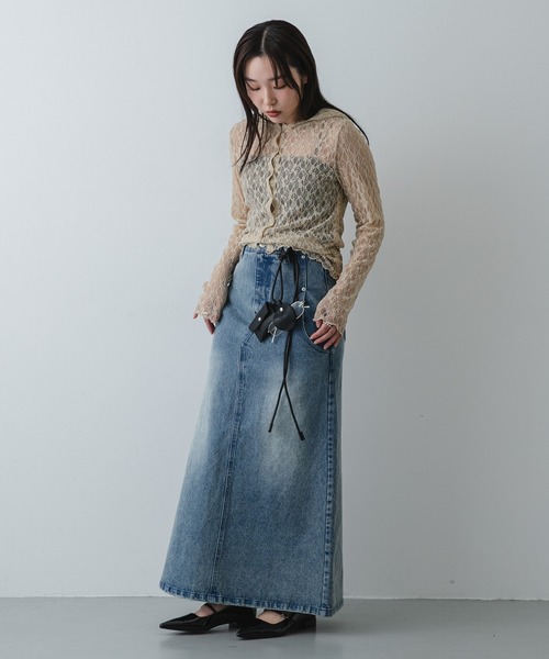 SENSE OF PLACE by URBAN RESEARCH(センスオブプレイスバイアーバンリサーチ)の「コンビカラーポーチツキベルト(ベルト・レディース・ブラック/ベージュ/ブラウン・ONE)」の7枚目の写真