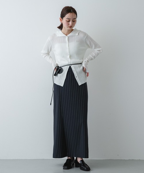 SENSE OF PLACE by URBAN RESEARCH(センスオブプレイスバイアーバンリサーチ)の「コンビカラーポーチツキベルト(ベルト・レディース・ブラック/ベージュ/ブラウン・ONE)」の8枚目の写真