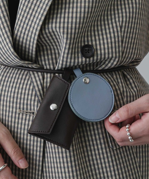 SENSE OF PLACE by URBAN RESEARCH(センスオブプレイスバイアーバンリサーチ)の「コンビカラーポーチツキベルト(ベルト・レディース・ブラック/ベージュ/ブラウン・ONE)」の9枚目の写真