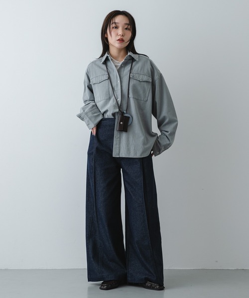 SENSE OF PLACE by URBAN RESEARCH(センスオブプレイスバイアーバンリサーチ)の「コンビカラーポーチツキベルト(ベルト・レディース・ブラック/ベージュ/ブラウン・ONE)」の12枚目の写真