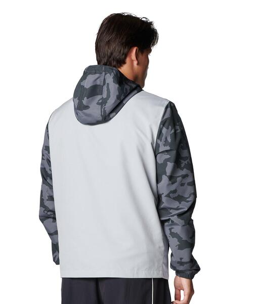 UNDER ARMOUR（アンダーアーマー）の「UAメッシュ ライナー ノベルティ ジャケット（ライフスタイル/メンズ）（その他アウター・メンズ・グレー×ホワイト・M/3XL/XL/2XL/L）」の6枚目の写真