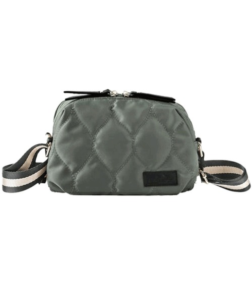 LIZDAYS(リズデイズ)の「LIZDAYS QUILTED NYLON WALLET BAG(ショルダーバッグ・レディース・ダークグレー/ナチュラル/グリーン系/ブラック/グレイッシュベージュ・FREE)」の5枚目の写真