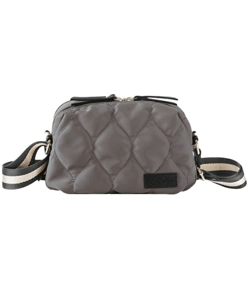 LIZDAYS(リズデイズ)の「LIZDAYS QUILTED NYLON WALLET BAG(ショルダーバッグ・レディース・ダークグレー/ナチュラル/グリーン系/ブラック/グレイッシュベージュ・FREE)」の3枚目の写真