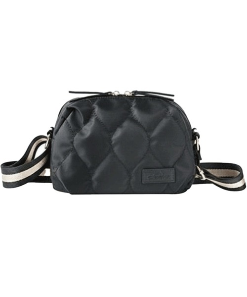 LIZDAYS(リズデイズ)の「LIZDAYS QUILTED NYLON WALLET BAG(ショルダーバッグ・レディース・ダークグレー/ナチュラル/グリーン系/ブラック/グレイッシュベージュ・FREE)」の2枚目の写真
