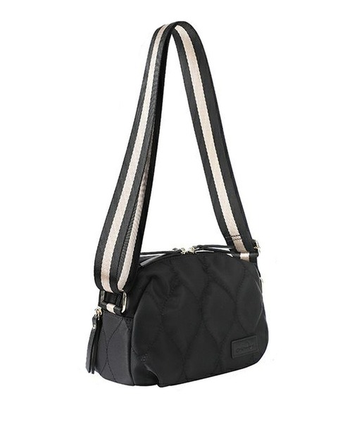 LIZDAYS(リズデイズ)の「LIZDAYS QUILTED NYLON WALLET BAG(ショルダーバッグ・レディース・ダークグレー/ナチュラル/グリーン系/ブラック/グレイッシュベージュ・FREE)」の12枚目の写真