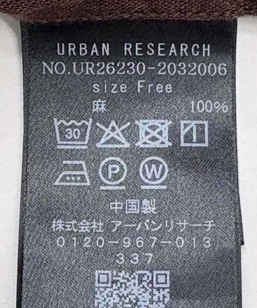 URBAN RESEARCH(アーバンリサーチ)の「リネン2WAYシャツ(シャツ/ブラウス・レディース・ベージュ/ブルー系その他/ホワイト/ブラウン/ピンク系その他・FREE)」の22枚目の写真