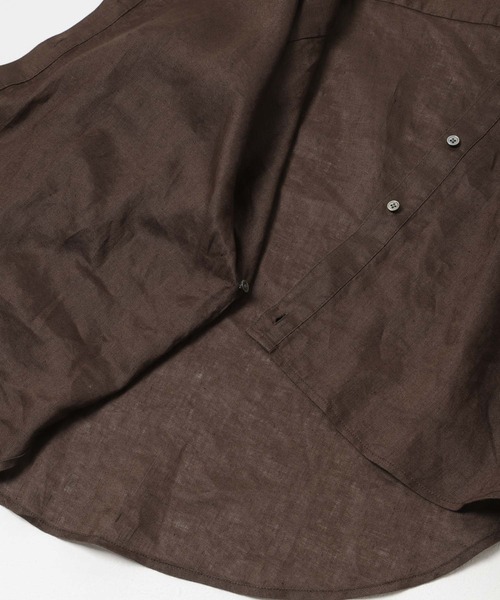 URBAN RESEARCH（アーバンリサーチ）の「リネン2WAYシャツ（シャツ/ブラウス・レディース・ベージュ/ブルー系その他/ホワイト/ブラウン/ピンク系その他・FREE）」の18枚目の写真