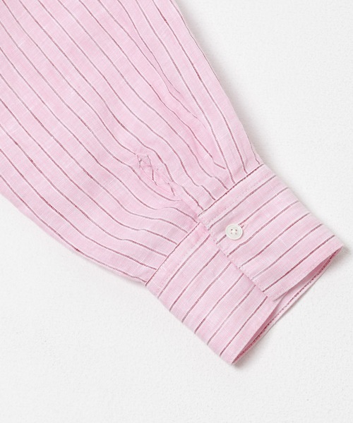 URBAN RESEARCH（アーバンリサーチ）の「リネン2WAYシャツ（シャツ/ブラウス・レディース・ベージュ/ブルー系その他/ホワイト/ブラウン/ピンク系その他・FREE）」の15枚目の写真