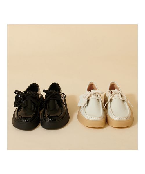SNIDEL(スナイデル)の「【SNIDEL/Clarks】Torview/トービュー(その他シューズ・レディース・ブラック/アイボリー・22.5/24/23.5/23)」の9枚目の写真