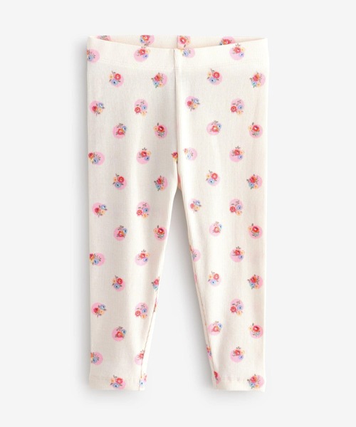 Cath Kidston(キャスキッドソン)の「キッズ レギンス3枚セットNavy Floral(レギンス/スパッツ・キッズ・アイボリー・100/110)」の4枚目の写真