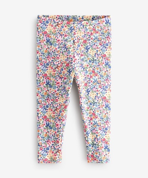 Cath Kidston(キャスキッドソン)の「キッズ レギンス3枚セットNavy Floral(レギンス/スパッツ・キッズ・アイボリー・100/110)」の5枚目の写真