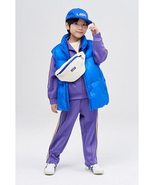 MUSINSA STANDARD KIDS（ムシンサスタンダードキッズ）の「クラシックトラックセットアップ[パープル]（セットアップ・レディース・その他・110/120/130/140/150/100）」の18枚目の写真