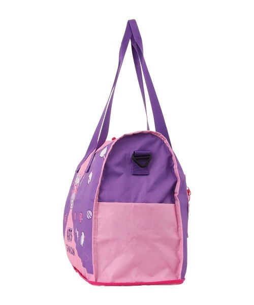 SAC'S BARJean（サックスバージーン）の「【しなこモンチッチ】 折りたたみボストンバッグM（ボストンバッグ・レディース・パープル・FREE）」の15枚目の写真