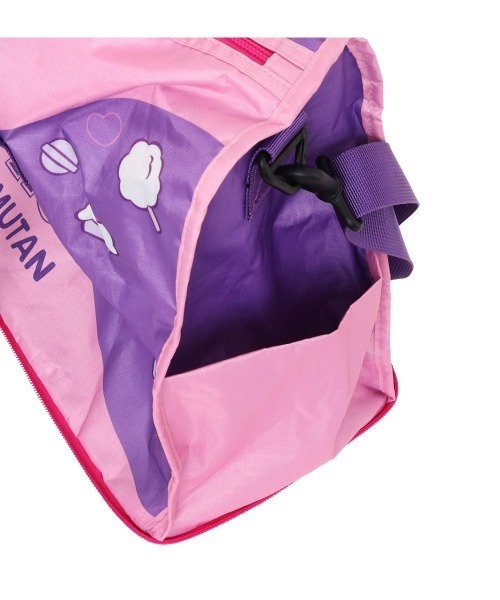SAC'S BARJean（サックスバージーン）の「【しなこモンチッチ】 折りたたみボストンバッグM（ボストンバッグ・レディース・パープル・FREE）」の19枚目の写真