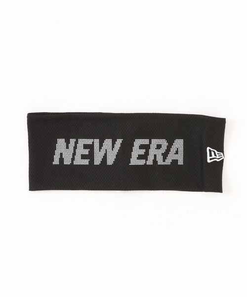 NEW ERA(ニューエラ)の「NEW ERA HAIR BAND DERA WMLOGO / ニューエラ(ヘアバンド・レディース・ブラック・FREE)」の1枚目の写真