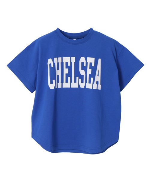 coca(coca)(コカ)の「キッズ 親子お揃いテールカットカレッジビッグTシャツ(Tシャツ/カットソー・キッズ・ライトグレー/ホワイト/ブラック/ライトブルー/B/ブルー/A/チャコール・120/130/140/150)」の20枚目の写真