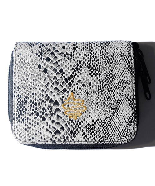 ALDIES(アールディーズ)の「Python Wallet / パイソンウォレット(財布・メンズ・ベージュ/ブラック・FREE)」の9枚目の写真