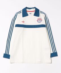 adidas(�A�f�B�_�X)��adidas �A�f�B�_�X U RUGBY LS POLO(BB) �����O�X���[�u KB7521 OFFWHITE(T�V���c/�J�b�g�\�[)