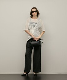 GRACE CONTINENTAL | タックロゴTシャツ(Tシャツ/カットソー)