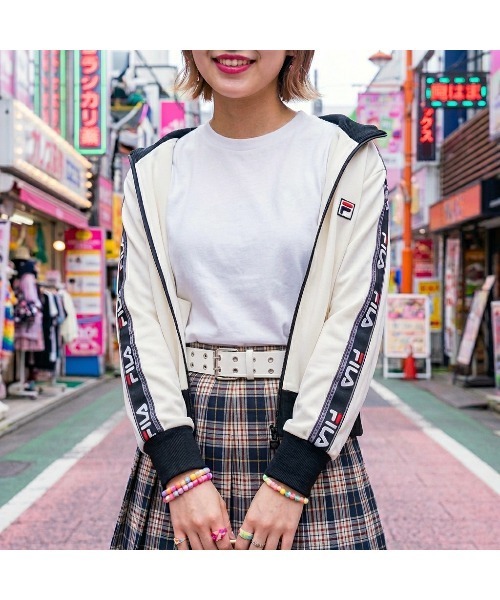 FILA(フィラ)の「TRACK JACKET(その他アウター・メンズ・ネイビー/アイボリー/ピンク・XL/L/M)」の7枚目の写真