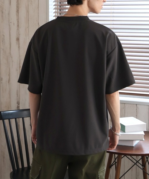 Tom&Jerry(トムアンドジェリー)の「【Tom & Jerry/トム & ジェリー】アムンゼン ポケット付き ロゴ 半袖Tシャツ(Tシャツ/カットソー・メンズ・ダークブルー/スミクロ/ライトグレー/ホワイト・M/L/LL)」の13枚目の写真