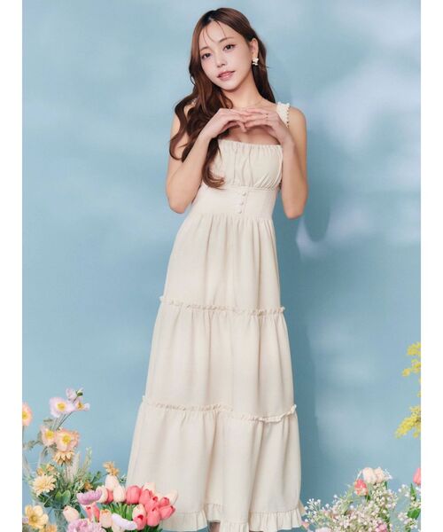 EATME（イートミー）の「ダブルフラワーピアス（ピアス（両耳用）・レディース・ゴールド・FREE）」の7枚目の写真