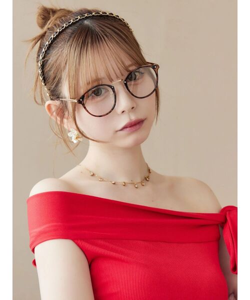 EATME（イートミー）の「ダブルフラワーピアス（ピアス（両耳用）・レディース・ゴールド・FREE）」の9枚目の写真