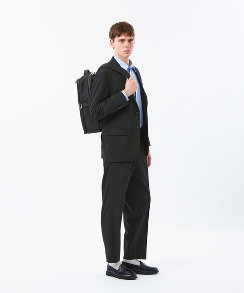 MACKINTOSH PHILOSOPHY(マッキントッシュ フィロソフィー)の「トロッター ジャケット#001(ナンバーワン)エクストラファイントロピカル(テーラードジャケット・メンズ・チャコールグレー/ブラック・38/40)」の4枚目の写真