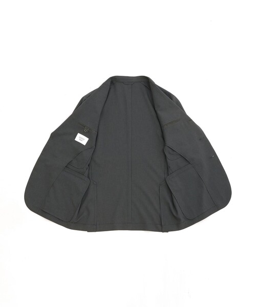 MACKINTOSH PHILOSOPHY(マッキントッシュ フィロソフィー)の「トロッター ジャケット#001(ナンバーワン)エクストラファイントロピカル(テーラードジャケット・メンズ・チャコールグレー/ブラック・38/40)」の12枚目の写真