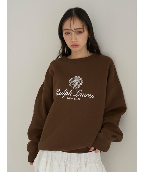 SNIDEL（スナイデル）の「【POLO RALPH LAUREN】スウェット（スウェット・レディース・ブラウン・XS）」の4枚目の写真