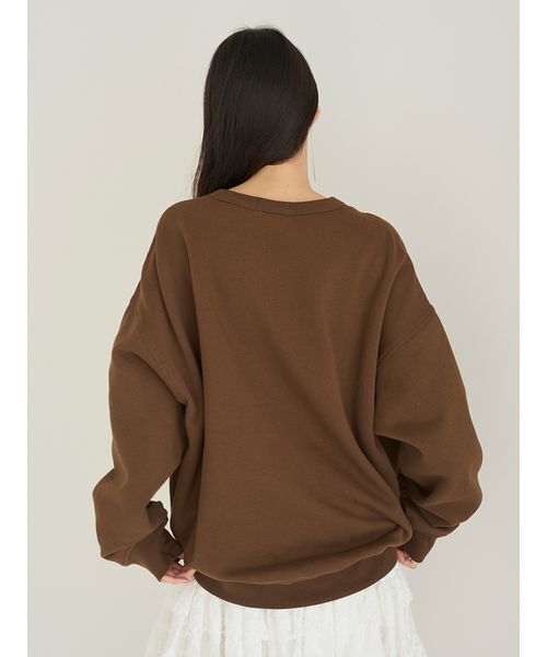 SNIDEL（スナイデル）の「【POLO RALPH LAUREN】スウェット（スウェット・レディース・ブラウン・XS）」の5枚目の写真