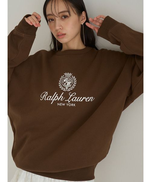 SNIDEL（スナイデル）の「【POLO RALPH LAUREN】スウェット（スウェット・レディース・ブラウン・XS）」の7枚目の写真