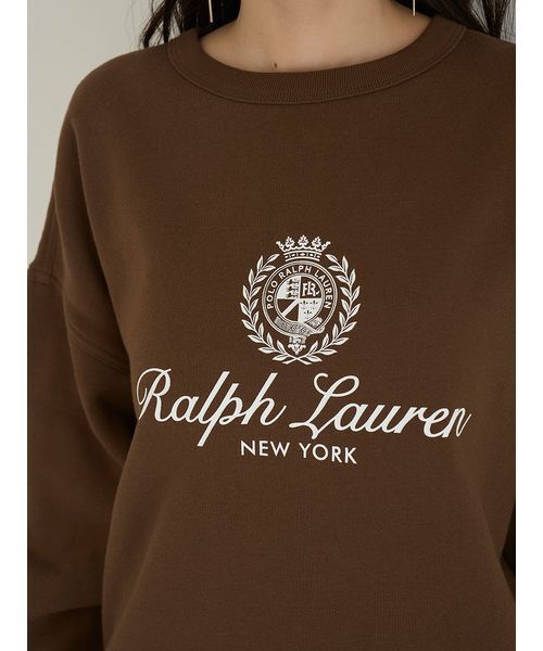 SNIDEL（スナイデル）の「【POLO RALPH LAUREN】スウェット（スウェット・レディース・ブラウン・XS）」の8枚目の写真