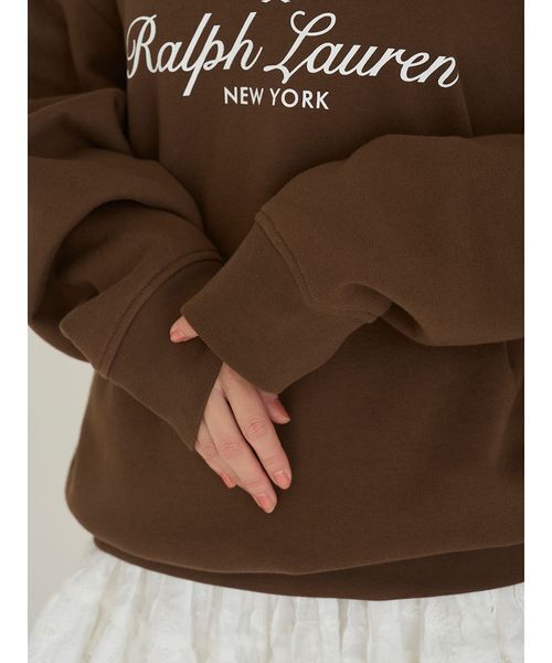SNIDEL（スナイデル）の「【POLO RALPH LAUREN】スウェット（スウェット・レディース・ブラウン・XS）」の10枚目の写真