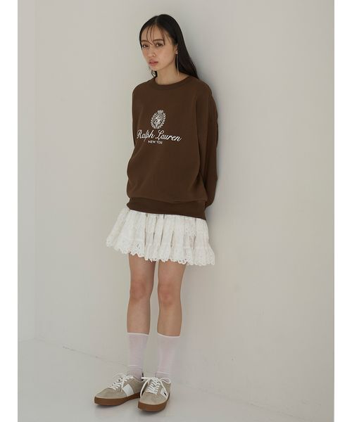 SNIDEL（スナイデル）の「【POLO RALPH LAUREN】スウェット（スウェット・レディース・ブラウン・XS）」の11枚目の写真