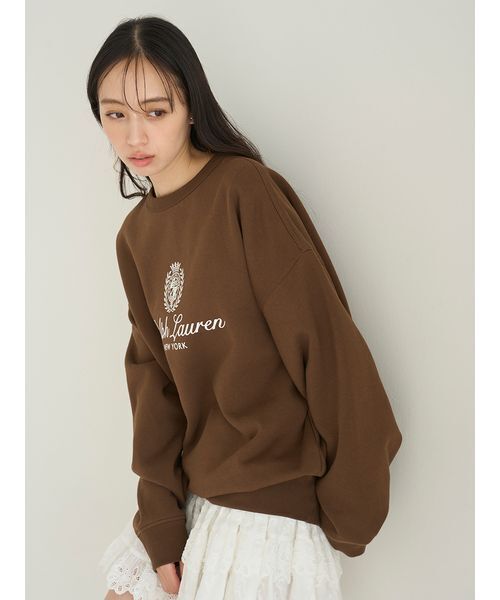 SNIDEL（スナイデル）の「【POLO RALPH LAUREN】スウェット（スウェット・レディース・ブラウン・XS）」の13枚目の写真