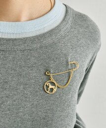 ear PAPILLONNER（イアパピヨネ）の「ホースエンブレムタックピン（ブローチ/コサージュ）」