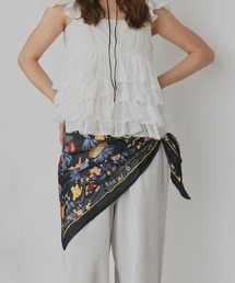 ad thie（アドティエ）の「シルクタッチ トライアングル スカーフ（バンダナ/スカーフ）」