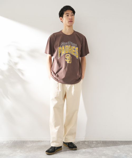 B.C STOCK(ベーセーストック)の「FORHUS ストレートイージーチノ(チノパンツ・メンズ・アイボリー/ベージュ/ネイビー・MEDIUM/LARGE)」の4枚目の写真