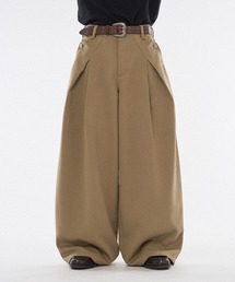 WISH FOR EVER（ウィッシュフォーエバー）の「CROSS TUCK WIDE SLACKS / クロスタックワイドスラックス（スラックス）」