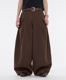 WISH FOR EVER（ウィッシュフォーエバー）の「CROSS TUCK WIDE SLACKS / クロスタックワイドスラックス（スラックス）」