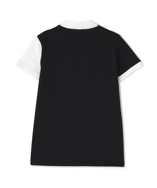 PING(ピン)の「【PING APPAREL】クイックドライバイカラー半袖カノコハイネックカットソー <PERFORMANCE> (LADIES)(Tシャツ/カットソー・レディース・ブラック/ホワイト/ピンク・L/M/LL/S)」の7枚目の写真