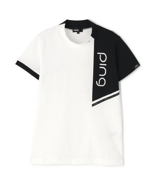 PING(ピン)の「【PING APPAREL】クイックドライバイカラー半袖カノコハイネックカットソー <PERFORMANCE> (LADIES)(Tシャツ/カットソー・レディース・ブラック/ホワイト/ピンク・L/M/LL/S)」の12枚目の写真