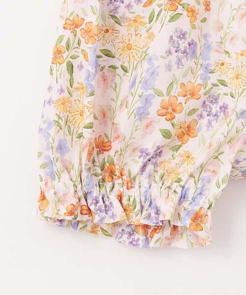 sense of wonder(センスオブワンダー)の「フラワーガーデンベビースーツ(ロンパース・キッズ・ピンク/イエロー・70-80cm)」の10枚目の写真